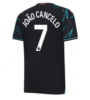 Manchester City Joao Cancelo #7 Tredjedrakt 2023-24 Kortermet